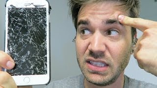 I SMASHED MY iPHONE! (3.15.16 - Day 2512)