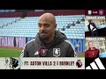 VILLA 2-1 BURNLEY | POST-MATCH LIVE