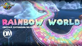 Rainbow World - Custom Remix of Mario Kart Worlds Rainbow Road
