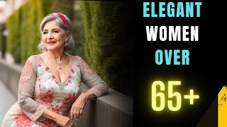 Natural Older Women OVER 60 💄 | Elegant women over 60 | Mature women over 70 | Ralph Lauren style