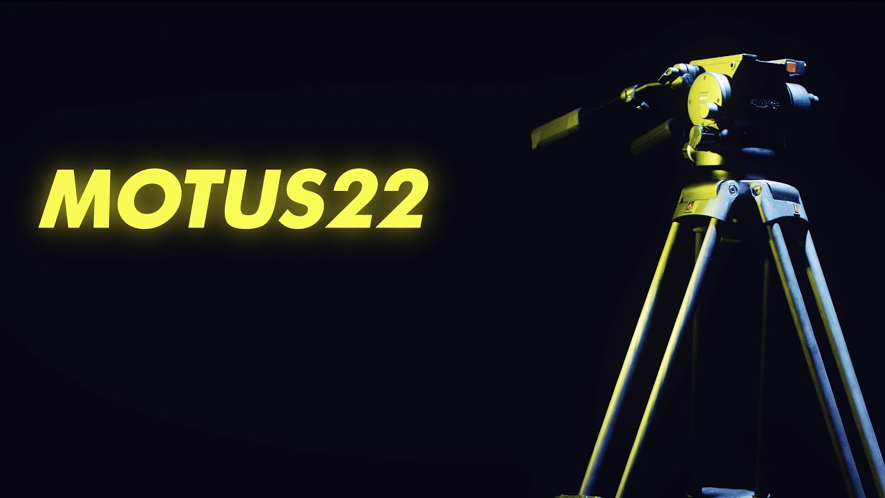 E-Image MOTUS22 Carbon Fiber Tripod 48.5 lbs Payload