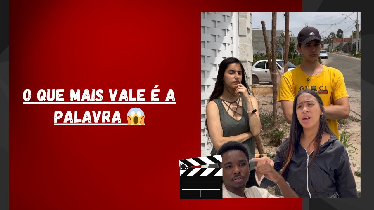 O que mais vale é a palavra 😱
