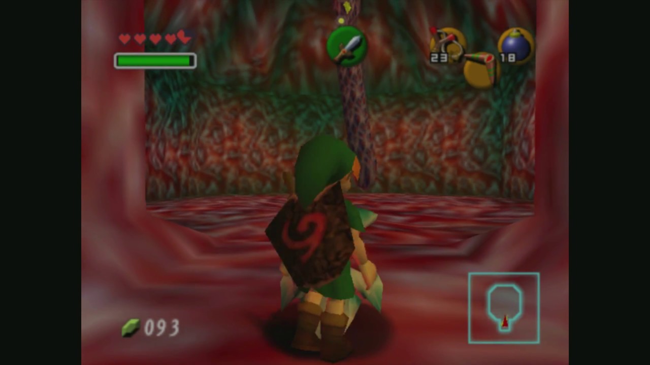 The Legend of Zelda Ocarina of Time Inside Jabu Jabu's Belly YouTube