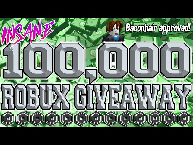 100 ROBUX GIVEAWAY (6K SUBSCRIBERS) 😱💸💰 ! 