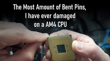 Opps AM4 Bent pins, the most iv ever bent!