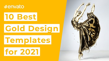 10 Best Gold Design Templates [2021]