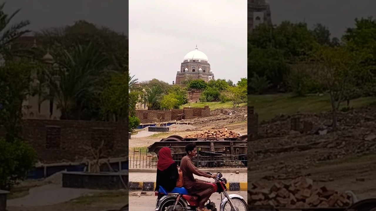 Multan Qila ka khubsort manzr at Ghanta Ghur chowk | 