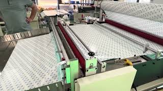 3M Self-Adhesive Laminating with Release Paper and Strip Cutting by Roll to Sheet Cutter