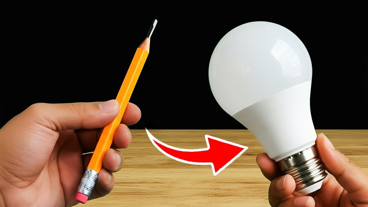 Just One Pencil Can Fix LED Lamps! Millions Don’t Know This Trick ...