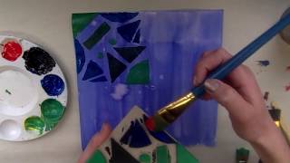 Collagraph Printmaking Demo 3