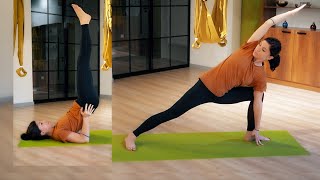 Full Body Yoga for Strength & Flexibility | 40 Minute At Home Mobility Routine screenshot 2