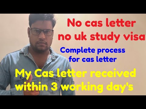 how to get cas letter in 3 day's from UK | UK students visa | complete process for cas letter uk