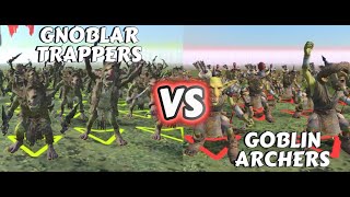 Who Will Win? Gnoblar Trappers Or Goblin Archers In Warhammer Total War 3