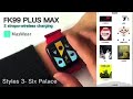 Fk99plus max bluetooth phone call smart watch from azhuo
