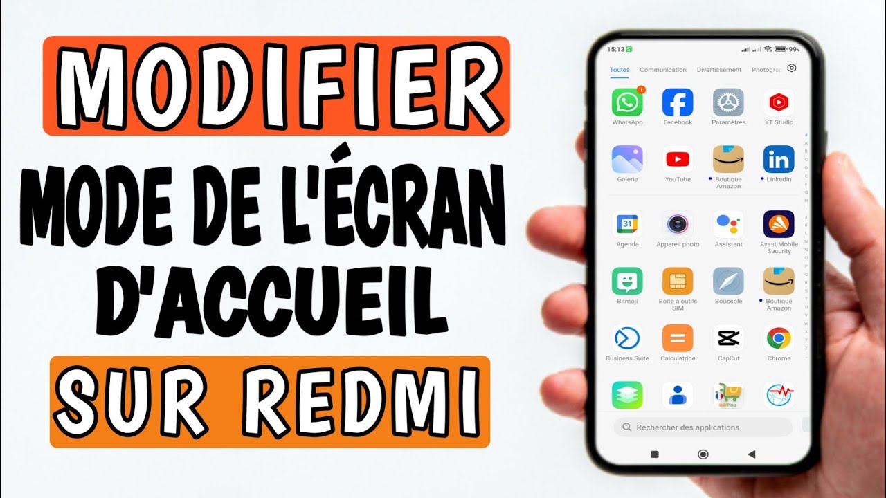 comment changer le style de l'écran d'accueil dans redmi - YouTube