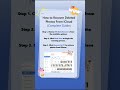How to Recover Deleted Photos From iCloud Complet
