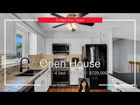29 MARC DRIVE, Howell, NJ home video tour
