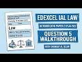 Stop Losing Marks in IAL Law! Oct 2018 Paper 2 (Q5) Explained
