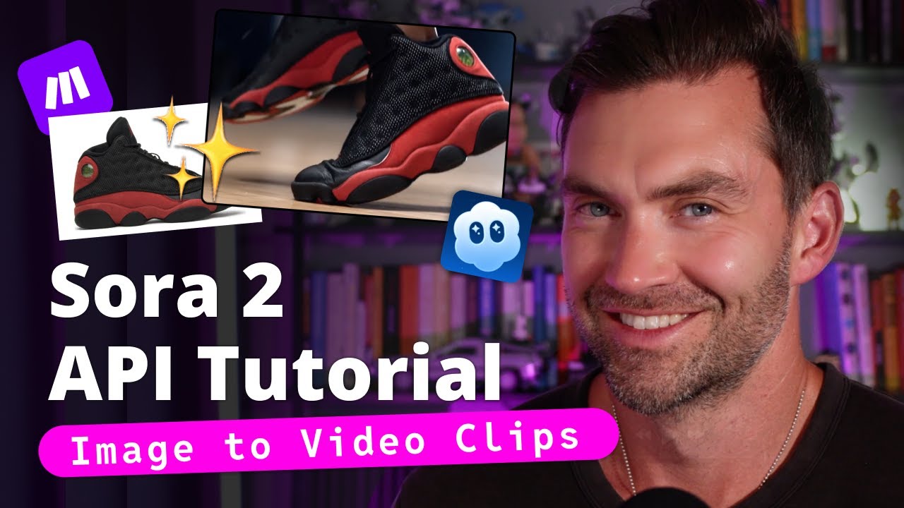 Sora 2 API Tutorial — Automate Creating Video Clips from Images - YouTube