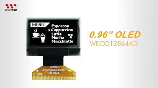 0.96' COG OLED Display - WEO012864AD