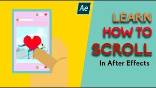 How to Create Scrolling on Phone in After Effects ┃ UI Animation