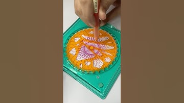 Beautiful ASMR Spirograph Art! #art #shorts #spirograph #satisfying #asmr #trending #viralshorts