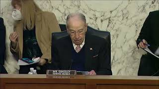 Grassley Opening Remarks at Senate Judiciary Executive Business Meeting