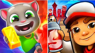 Subway Surfers 🆚 Tom Gold Run Gameplay 🎮 |Android iOS Game | screenshot 5