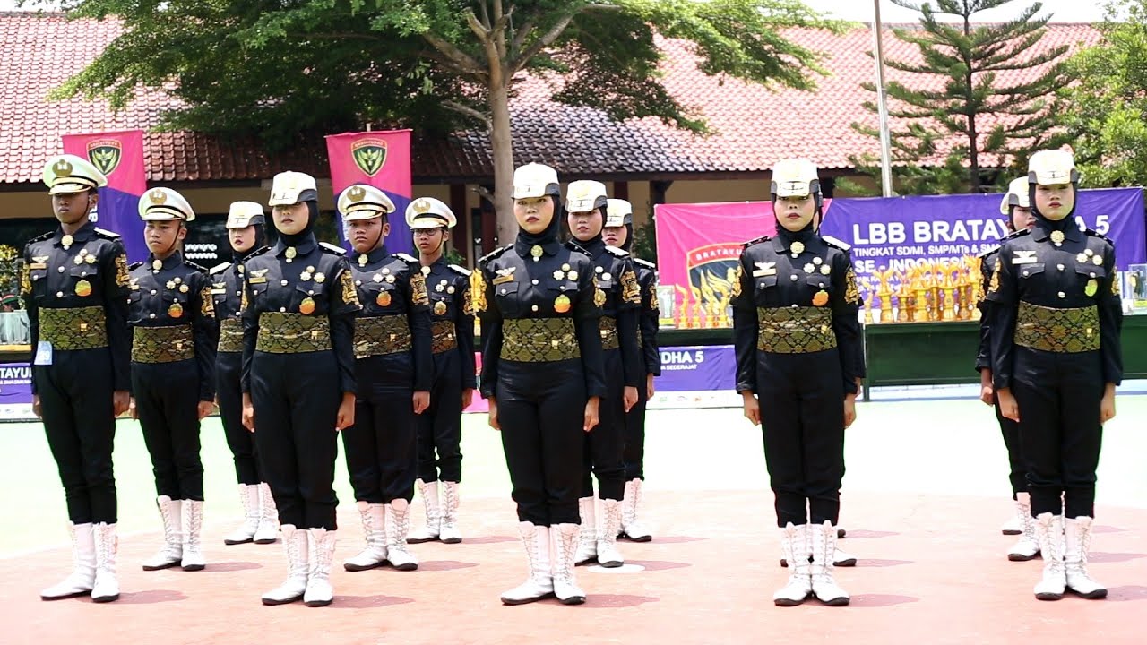 MERINDING! JUARA UTAMA 2 PASKIBRA SMPN 8 KOTA BEKASI LKBB BRATAYUDHA 2024