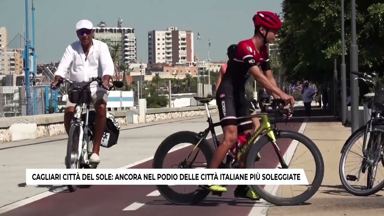 CAGLIARI CITTÀ DEL SOLE: ANCORA NEL PODIO DELLE CITTÀ ITALIANE PIÙ SOLEGGIATE