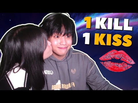 1 KILL = 1 KISS KAY CRUSH!😍 (FACE REVEAL)