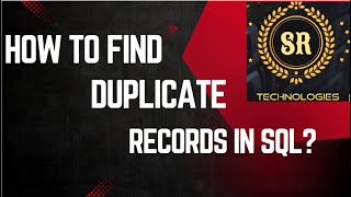 ETL Testing Interview Question-How to identify the Duplicate Records from employee table