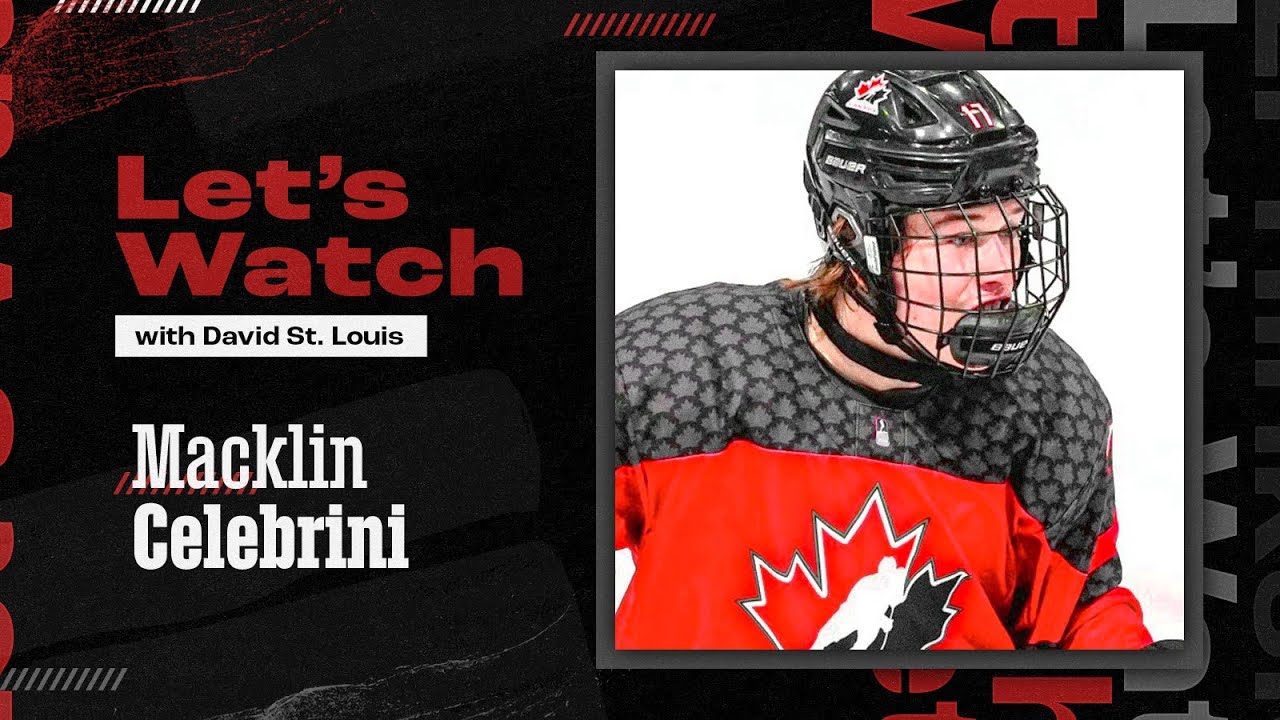 Let's Watch Macklin Celebrini 2024 NHL Draft Elite Prospects