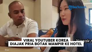 Viral Pria Botak Ajak Youtuber Korea Mampir ke HOTEL, Asalnya dari Kendari hingga Jari Manis Disorot