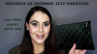 BIRCHBOX UK DECEMBER 2020 UNBOXING