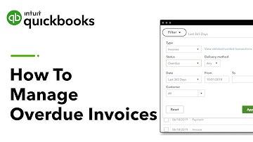 How to Manage Overdue Invoices in QuickBooks Online | Introduction to QuickBooks Online