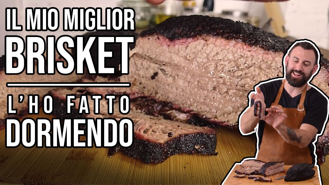 Brisket nel Kamado Monolith