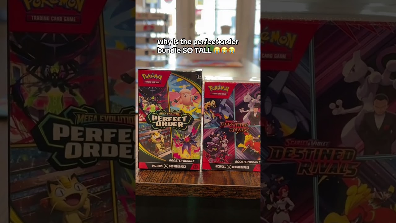 perfect order has her platform boots on 🪜 #pokemoncards #perfectorder