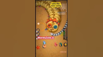 Worms Zone Best Traps - Little Worm VS Giant Worm I Best Gameplay #wormszone  #wormszoneio
