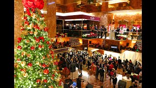 Trump Tower New York City Christmas Decorations