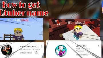 How to get bgtubers name [NO CLICKBAIT] 40 Subscribers Special!! || ChrisWarrior BMGO