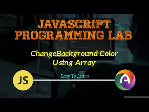Change Background Colour of the Page Using Array || JavaScript || CS || BCA