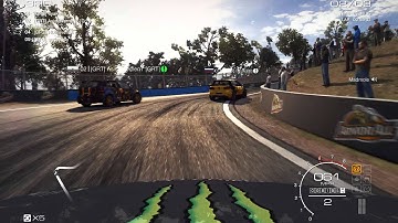 Grid Autosport PC Online race with full collisions and no assists.