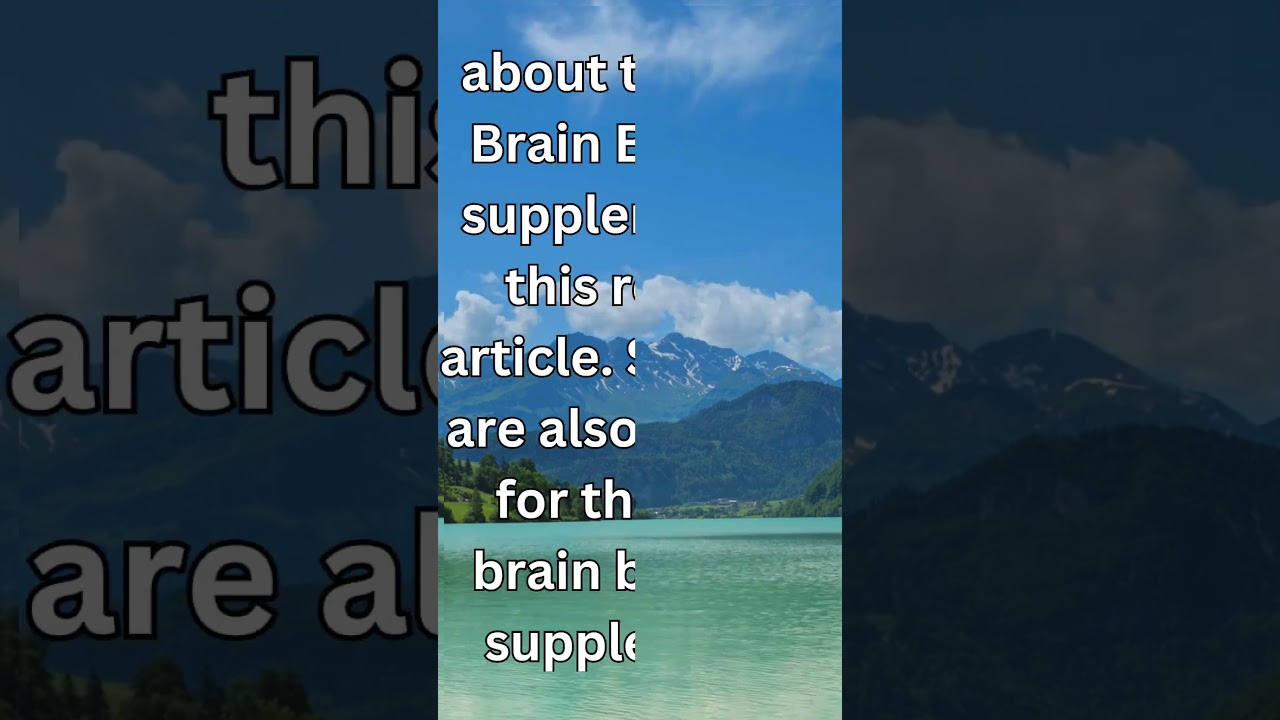 Fast Brain Booster Review l Fast Brain Booster Supplement Review l Natural Brain Booster Supplement!