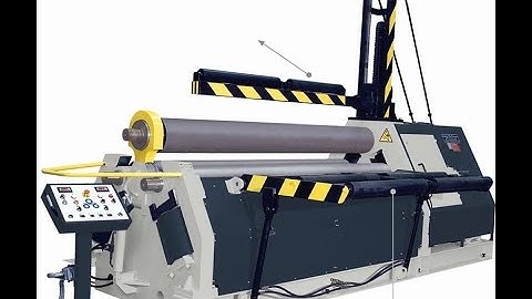 Automatic loading and unloading Sheet metal auto cnc plate rolling machine