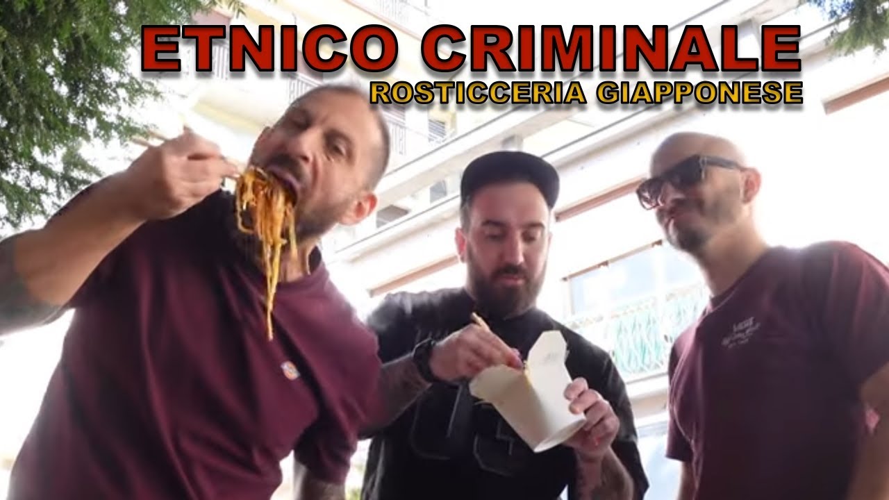 Etnico criminale la rosticceria GIAPPONESE