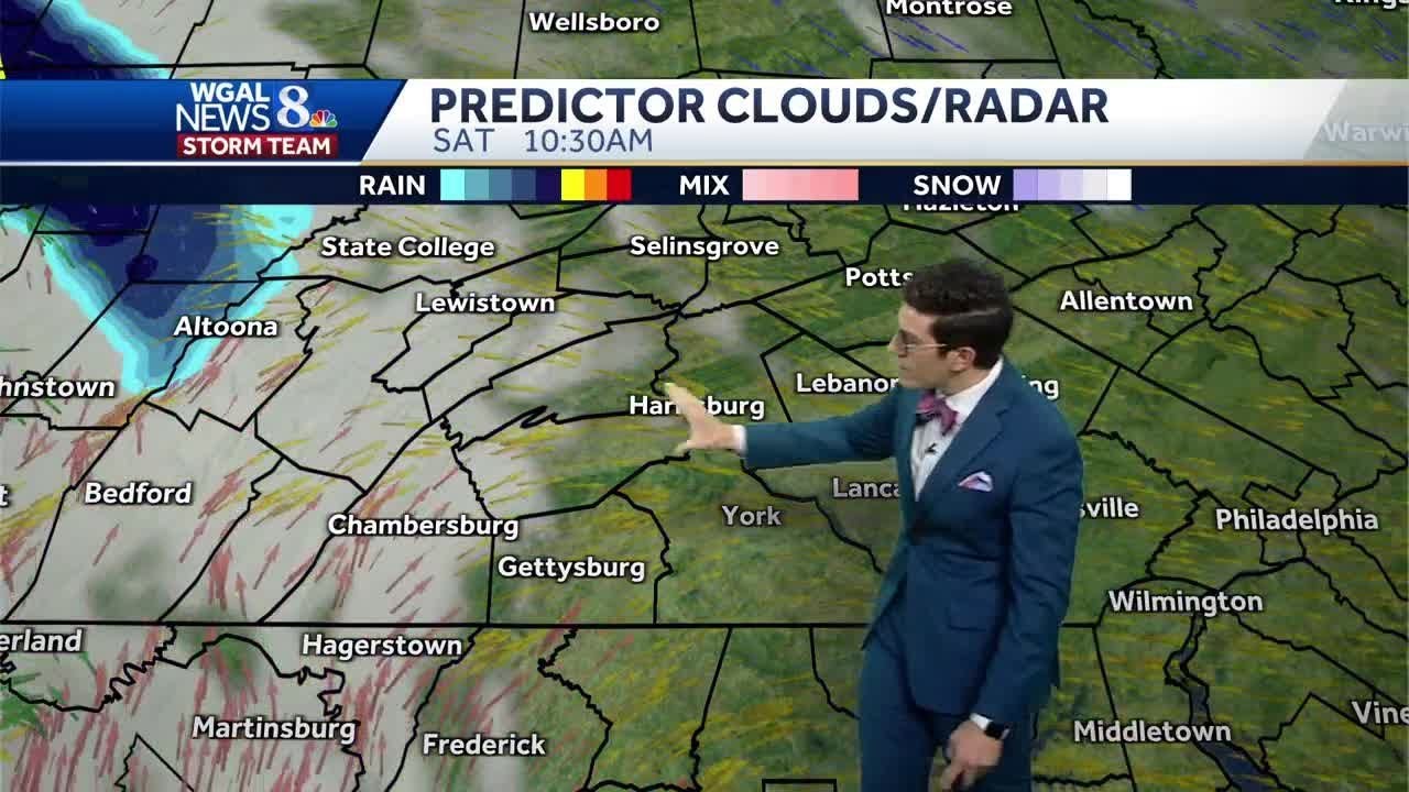 Next storm system moves in Easter weekend - YouTube