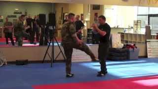 INTEGRATED DEFENSIVE TACTICS: Kick Trapping