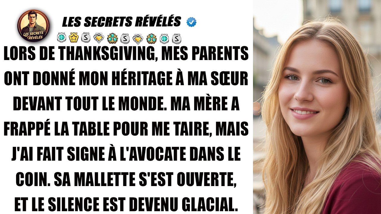 Mes parents ont offert mon fonds à ma sœur à Pâques, mais le fiduciaire a tout changé.