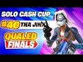 HOW I QUALIFIED FOR SOLO CASH CUP FINALS 🏆| TNA JINX